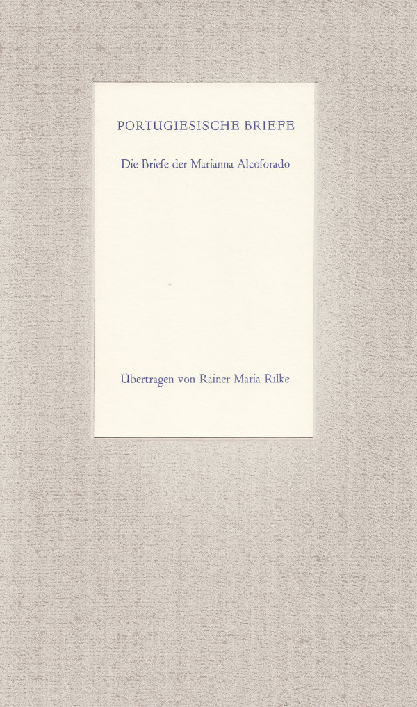 Portugiesische Briefe Marianna Alcoforado