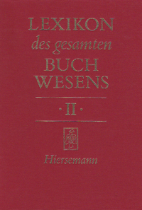 Lexikon des gesamten Buchwesens