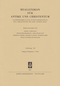 Reallexikon für Antike und Christentum