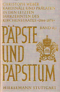 Kardinäle und Prälaten in den letzten Jahrzehnten des Kirchenstaates. Elite-Rekrutierung, Karriere-M