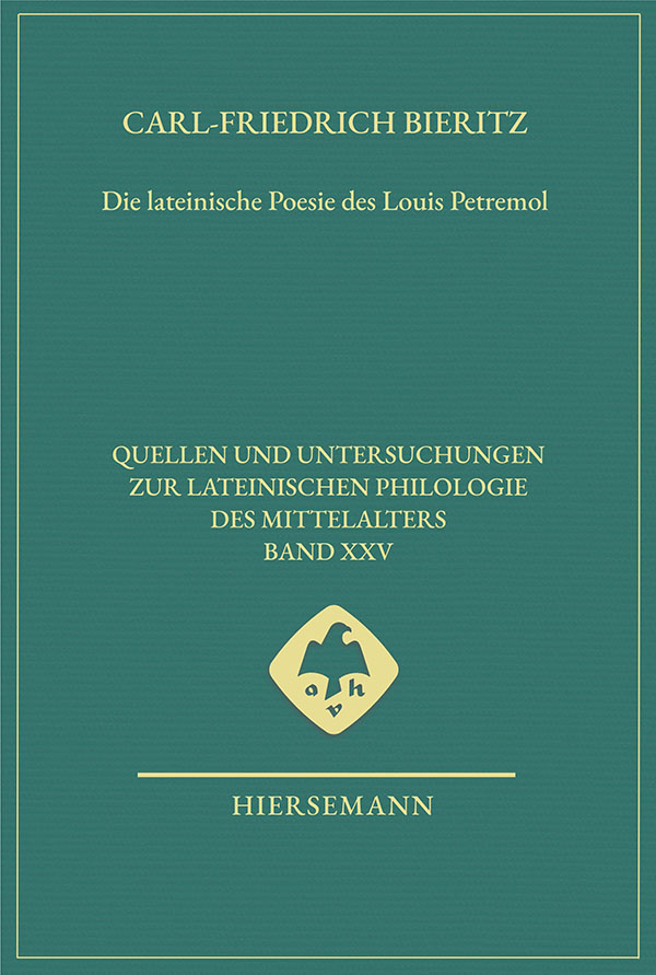lateinische Poesie Louis Petremol