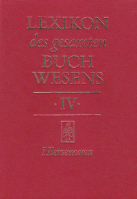 Lexikon des gesamten Buchwesens