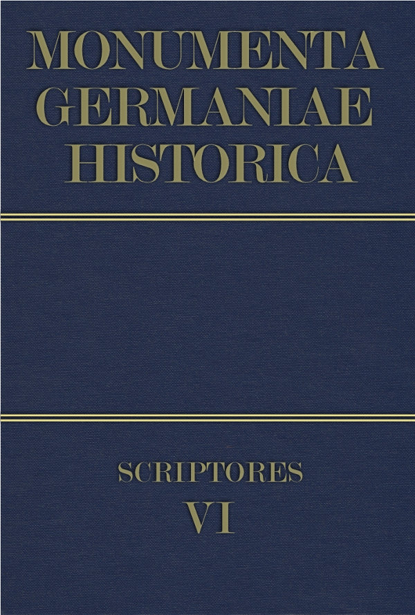 Monumenta Germaniae Historica Scriptores in Folio Band 6