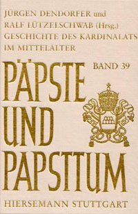 9783777211022_cover Geschichte des Kardinalats im Mittelalter