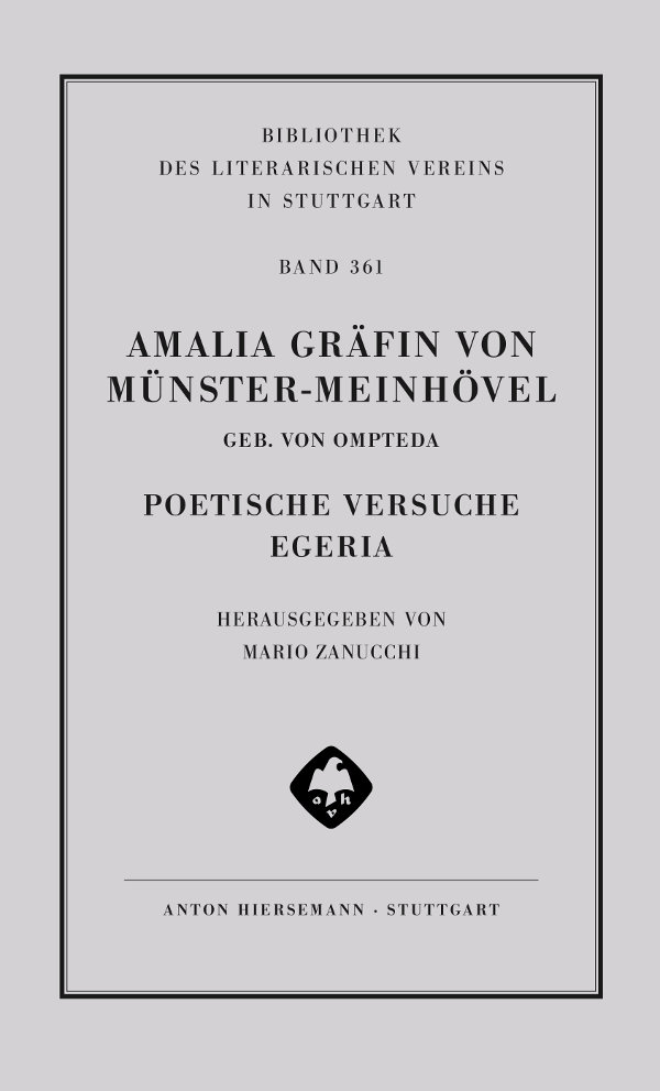 Amalia Gräfin von Münster-Meinhövel, geb. von Ompteda (1767 – 1814)