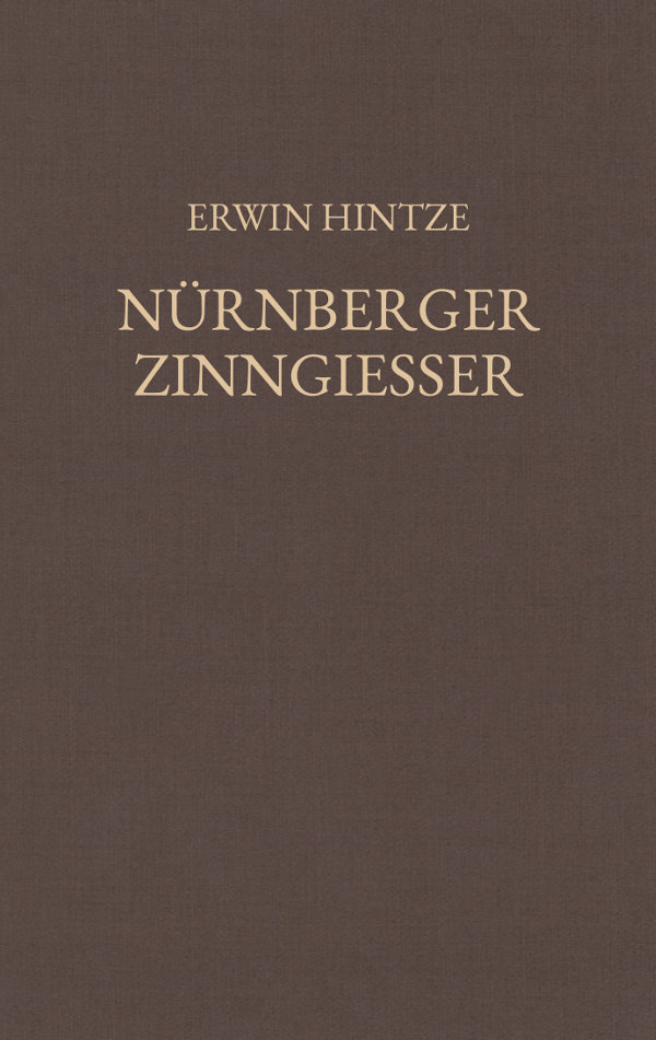 Hintze, Nürnberger Zinngiesser