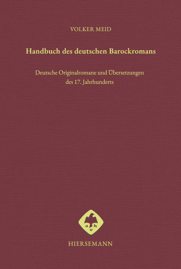 Handbuch des deutschen Barockromans