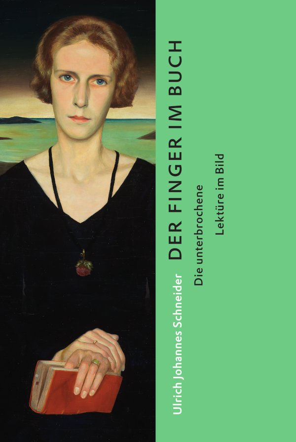 Der Finger im Buch