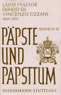 Il Concilio Vaticano I: Diario di Vincenzo Tizzani (1869-1870)