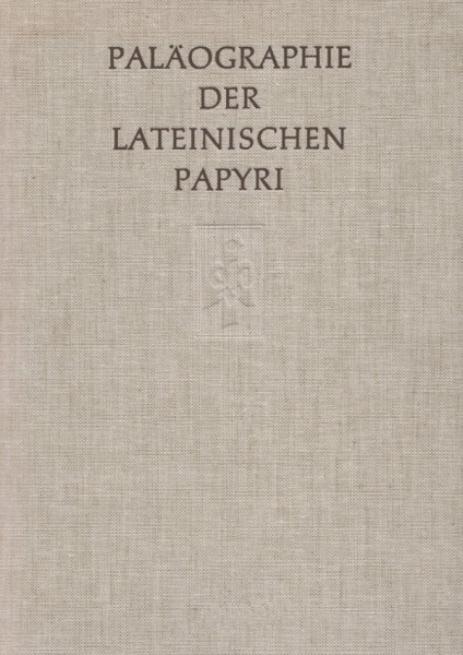 Paläographie der lateinischen Papyri