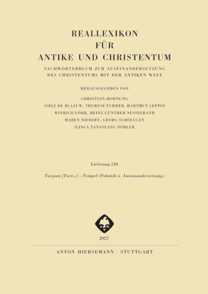Reallexikon für Antike und Christentum 248