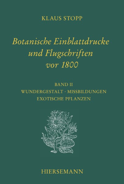 Botanische Einblattdrucke und Flugschriften
