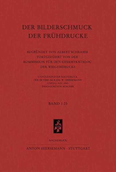 Schramm Biderschmuck Frühdrucke